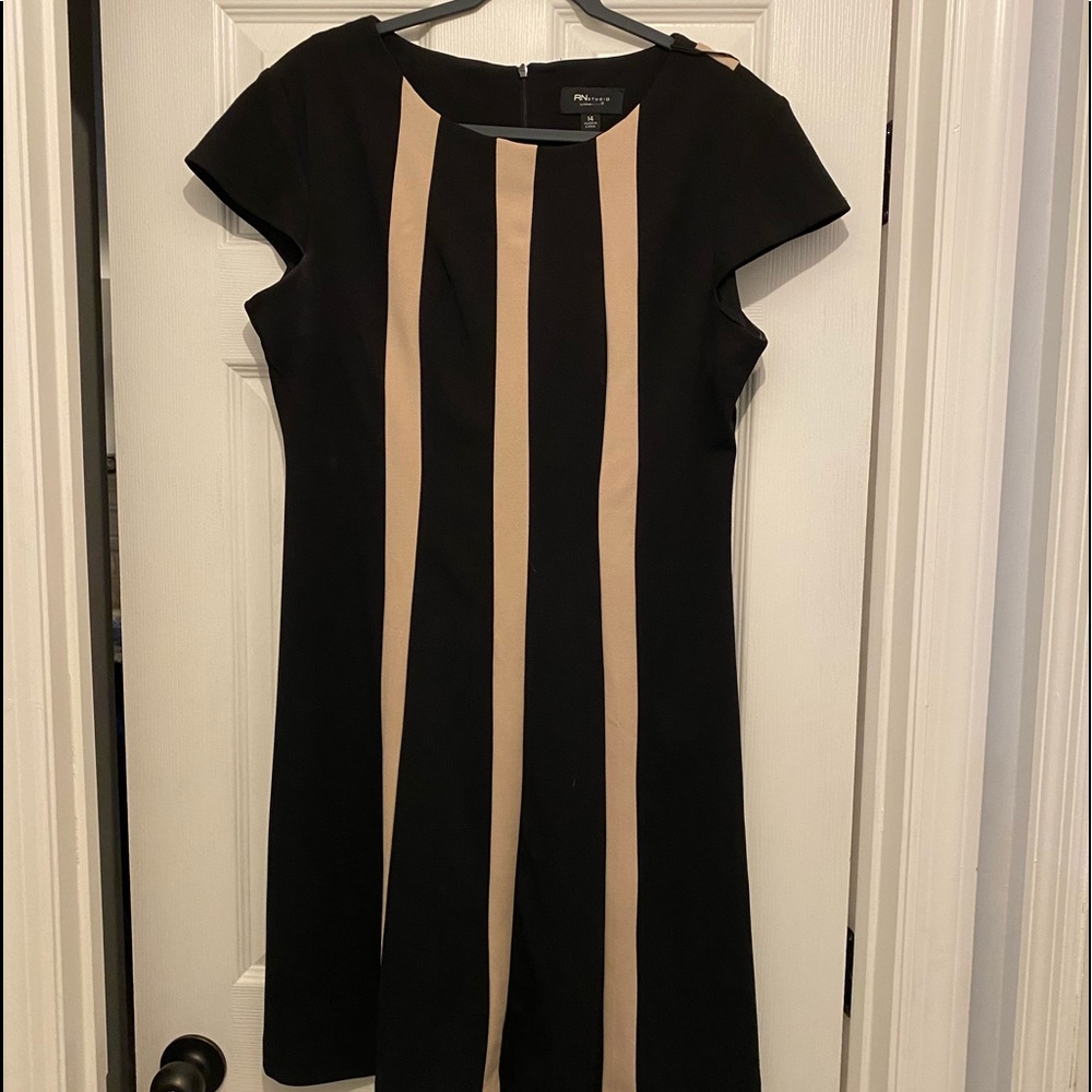 Black and Tan dress